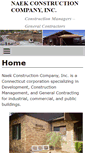 Mobile Screenshot of naekconstruction.com